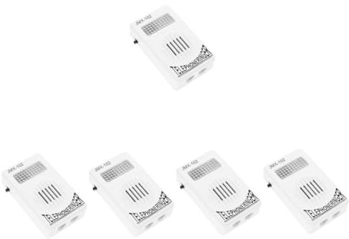 UKCOCO 5stücke Telefon Klingelverstärker Ohne Batterie Lauter Telefonring Verstärker Für Festnetztelefone Modernes Design Für Senioren Und Hörgeschädigte