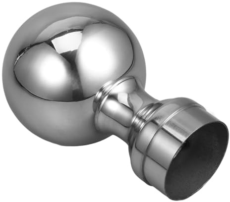 Homoyoyo Stainless Steel Ball for Guardrail Post Cover Cap Flag Pole Tops Stair Railing Balls Outdoor Handrails Use