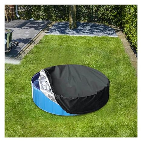 ZRHYRG Poolplane 162cm Schwimmbad Große Mini Strand Pool Abdeckung Runde Wasserdicht Staubdicht Regendicht Schwimmbad Abdeckung Poolabdeckung