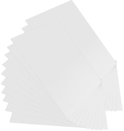 DOITOOL 30blätter Bedruckbares Selbstklebendes Vinylpapier Etikettenpapier Für Fotos Und Aufkleber Langlebiges Und Transparentes Material