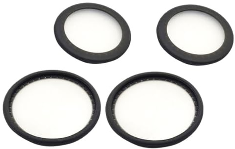 VALICLUD Coperture Di Ricambio Per Diaframma e Copertura a Campana Stetoscopio, Set Da 2 Pezzi Per Uso Pediatrico e Adulto, Accessori Compatibili in Pvc Per Sostituzione Facile e Auscultazione Chiara