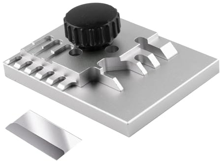 Jiuvaso Parti fotoincise piegatrici Modello Fai da Te Hobby Utensili Modelli creazione stampaggio Lega assemblaggio Strumenti modellazione Strumento Piegatura