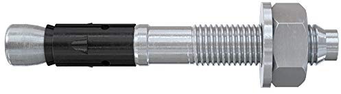 fischer Bolzenanker FAZ II 6/10 gvz, Schwerlastanker mit hoher Tragfähigkeit, Ankerbolzen für Befestigungen schwerer Lasten und Stahlkonstruktionen, ETA-Zulassung