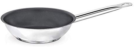 Pardini Padella Antiaderente Albergo, Inox, 40cm