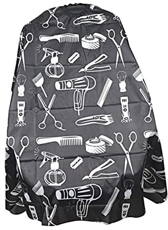 CRILSTYLEO Mantello Per Taglio Di Grembiule Da Parrucchiere Leggero E Comodo Protettiva Per Salone Di Bellezza Per Barbiere E Casa