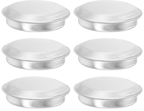 PATIKIL 1/25mm Kitchen Sink Hole, 6 Pcs Stainless Steel Faucet Hole Cover Kitchen Sink Tap Hole Cover Plate Stopper Covers Metal Sink Hole Plug