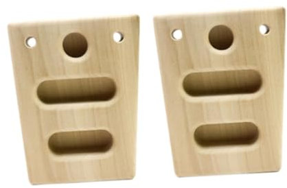 Sharplace Kletter-Hangboards mit Seil, Fingertrainer, Holz-Hangboard, Klettertraining, Klettergriffe für den Oberkörper