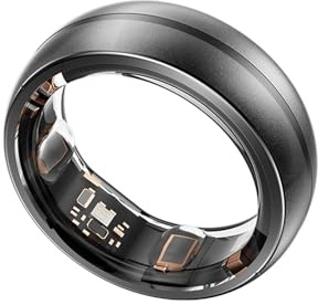 MYnextRING N2 PRO smart ring i titan, AI-tränare (ABO), sömn-, stress- och aktivitetsspårning, hjärtfrekvens och stressmätning – lång livslängd