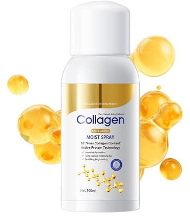 Spray Corporeo,100ml Idratante Non Untuoso Rinfrescante - Viso Idratante Rassodante,Per Pelli Secche Sensibili Cura Quotidiana Viaggio Casa Esterno Adulti