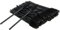 BUTBU 50PCS Brosses à Cils Jetables, Brosse à Sourcils, Pinceaux à Jetables, Applicateur Cillets Brosse pour Maquillage Extension Cillets Sourcils (Noir)