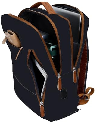 Uhngw Zaini da Donna per Università | Borsa PC da Viaggio e Ufficio | Zaino Universitario Casual da Viaggio Escursionismo Palestra College e Vacanza