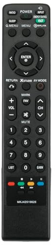 MKJ42519625 Remote Control Replacement fit for LG 42 47 55 LCD LED TV 32CL40 32LH40 42LH40 42LH55 47LH40 55LH40 55LH55 37LH55-UA 55LH41 47LH55-UA 42LH55-UA 42LH41 55LH400C