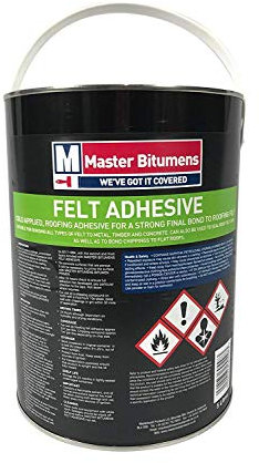 Bitumen Roof Felt Adhesive 5 Litre
