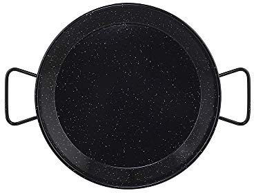 Metaltex - Paellera Acero Esmaltado 8 Raciones 38 cm
