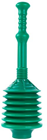 Vetta - Émbolo Profesional de acordeón de Fuelle para Inodoro, de Alta presión, Elimina los Atascos Resistentes de los inodoros de baño obstruidos, émbolos comerciales Multiusos para Cualquier baño,