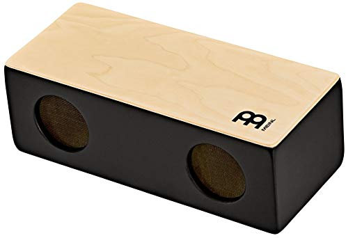 Meinl Percussion Pickup Bongo Cajon - Bongo Cajon mit Tonabnehmer/Elektronik - Zwei Zonen für hohe und tiefe Töne - Perfekt für Jam Sessions oder Akustik-Shows - Baltische Birke (PBC1B)