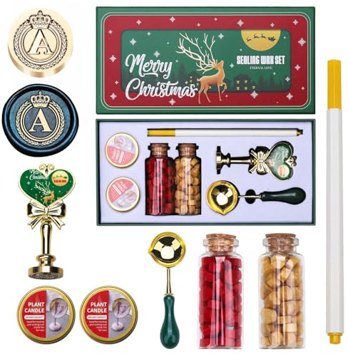 Atopbb Sigill kit med julklappslåda, 2 vaxflaskor, sked (A)