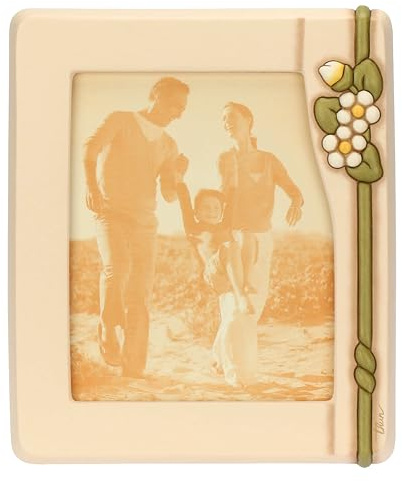 THUN - Portafoto maxi - ceramica - Collezione Country Bloom - 31,2X2,8X37,1 cm