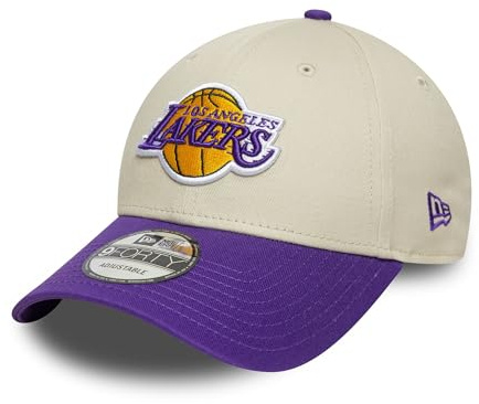 New Era 9Forty MLB NFL Baseballkappe Contrast Visor Kappe beige Krone bunter Schirm verstellbar Strapback