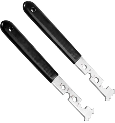 INJOYTEC Paver Removal Tool, Paver Puller Tool With Double Joint Scraper Extractor with Joint Scraper Micro Teeth Gripper Slots for Garden Lawn Yard Patio Brick Block Interlocking Stone Replacement
