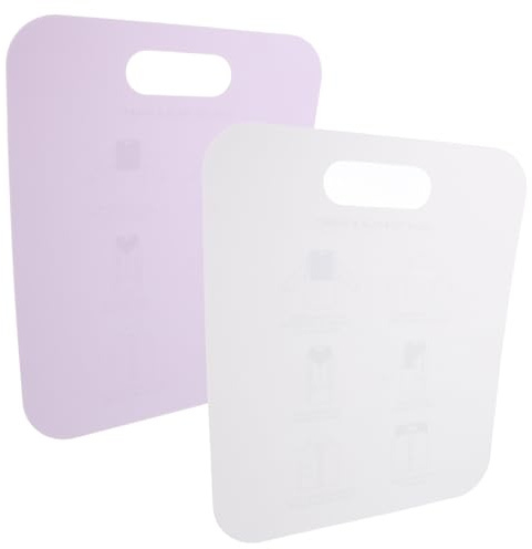 IMUSINICE Lot de 2 Planches à Plier Vêtements en PP Légères pour Organiser Chemises et Tee-Shirts, pour Tiroirs et Armoires, Outil Pratique de Rangement