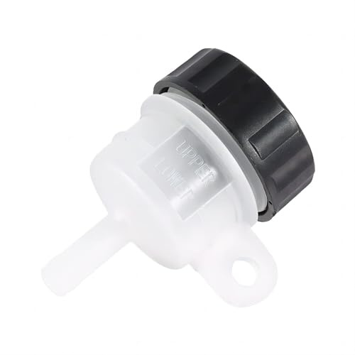 VIFERR Motorrad Bremsflüssigkeitsbehälter, Universal Motorrad Fuß Hinten Hauptbremszylinder Öl Tasse Flüssigkeitsflasche Bremsflüssigkeitszylinder Behälter