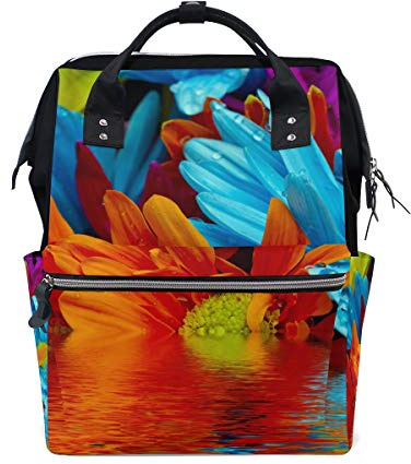 FANTAZIO Mumien-Tasche, bunt, Chrysanthemen