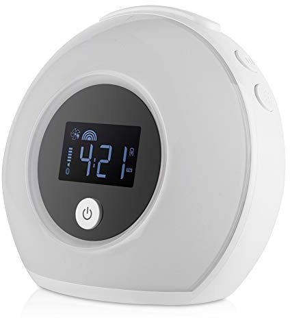 Garsent Enceinte Bluetooth, Mini Enceinte sans Fil Bluetooth avec Réveil, Enceinte Bluetooth Coloré Enfants pour Chambre