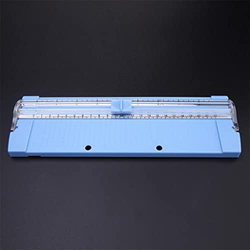 YyDDs A4/A5 Papierschneider Scrapbooking Schneidemaschine Präzisions-DIY Craft Fotopapierschneider Stanzen (Color : Blue, Size : 26.5 * 8 * 1)