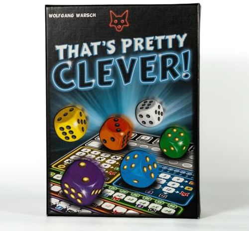 CMYK That's Pretty Clever! - A Dice Rolling Board Game for Clever Thinkers