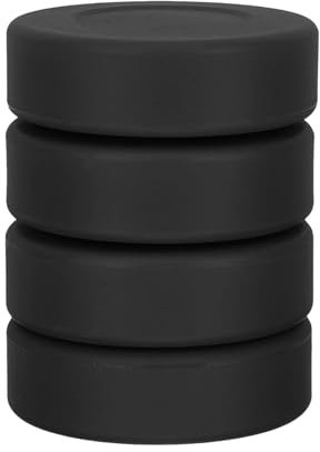 Eishockey-Pucks zum Üben,Hockey-Pucks für Kinder,4 Stück -Eishockey-Trainingspucks | Bodenhockey-Pucks in offizieller Regulierungsgröße zum Üben und für das klassische Training für Erwachsene und
