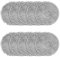 SOBEAU 10 Panni di Ricambio per Xiaomi X20+/Dreame L10s Ultra/L10 Ultra/L20 Ultra/L10s Pro Ultra Heat/L10s Pro Gen 2/D10 Plus Gen 2/L40 ultra/X40 Ultra Complete, per Ecovacs Deebot T30 Pro Omn