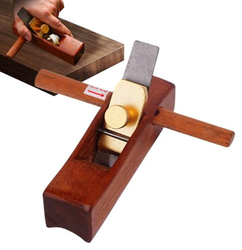 Cepillo manual para madera | Cepillo manual para trabajar madera, ergonómico carpintería con esquinas redondeadas y lijado para realizar muebles artesanales