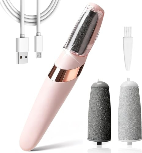 Rimozione dei Calli Elettrico, Pedicure Elettrico Professionale, Ricaricabile Portatile Elettronico del Piede Filer Pedicure Strumenti, Pedi Piedi Cura per Pelle Secca/Morta
