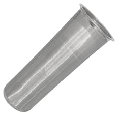 Zanthicia Colador de café frío, tetera, cono de café, filtro, infusión, Para sistema confiable filtración té, jarra con hielo, infusor, Plata, 8.4 x 21 cm