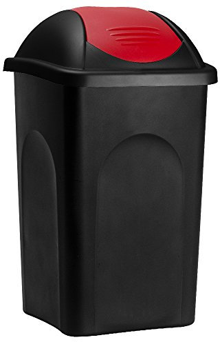 Stefanplast® Mülleimer mit Schwingdeckel, 60 Liter