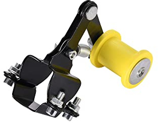 WOOSTAR Tensor Cadena Moto para Dirt Pit Bike Chopper Go Kart Negro