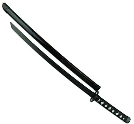 Martial Arts Bamboo Wooden Adults Black Bokken - W/Scabbard - 40