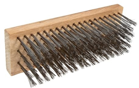 CLISPEED Langer Griff Reinigungsbürste Für Garten Und Haushalt Strapazierfähige Stahlbürste Zur Effektiven Reinigung Von Böden Bad Und Mehr Kompakt Und Vielseitig Einsetzbar