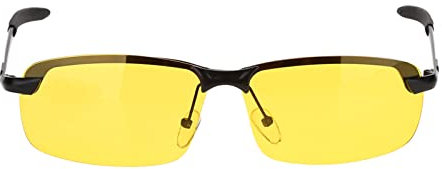 QANYEGN Sicht bei Nacht-Fahrbrille, HD-polarisierte Schutzbrille, Anti-Brillen-Fahr- Und Reitbrille Für Motorrad- Und Fahrradfahren