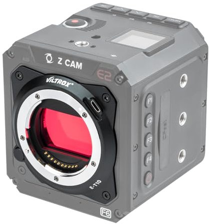 VILTROX E-T10 II Lens Adapter Lens Converter Compatible with E-Mount Lens E2-M4 E2-S6 E2-F6 E2-F8 Cameras