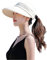 Baseballkappe Damen Baseball Cap Sommer UV-Schutz Sonnenhut Verstellbar Baseballmütze Abnehmbar Visor Hut Breite Krempe Schirmmütze Outdoor Strandhut Frauen Basecap für Golf Laufen Reisen