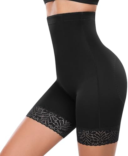 Lonya Fajas Reductoras Mujer Adelgazante Braga Pantalones Cortos Reductor Moldeadores Cintura Alta Braguitas de Encaje Shapewear