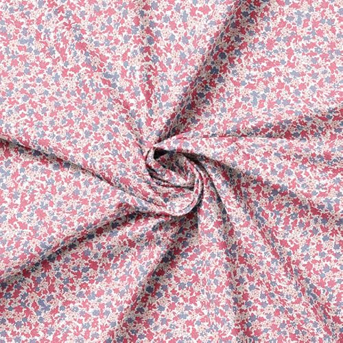 PAWOTEX Uni Jersey stoff meterware Kinder Dicken Jersey stoff mädchen winter jungen Baumwollstoff meterware gemustert Stoff meterware jersey zum Nähen von Kleidung Öko-Tex 100% Baumwolle 150cm x 50cm