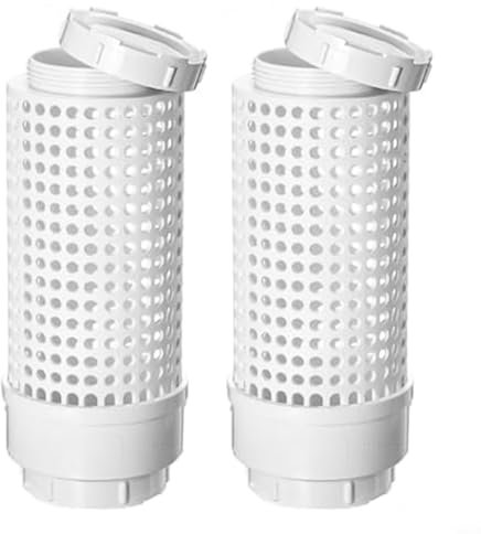 FUANA Compostiera da letto per compostaggio di vermi, compostiera per vermi, bidone per compostaggio, compostiera rapida, mini compostiera per insetti in PVC con coperchio (2 pezzi da 110 mm)