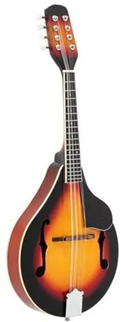 Elegant Mandolin Pickup Plate In Sunset Colors Professional Instruments For Beginners And Adults