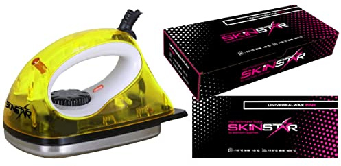 SkinStar Motor De Arranque esquí Cera Kit, Universal All en One High Cera para esquís Plancha Cera
