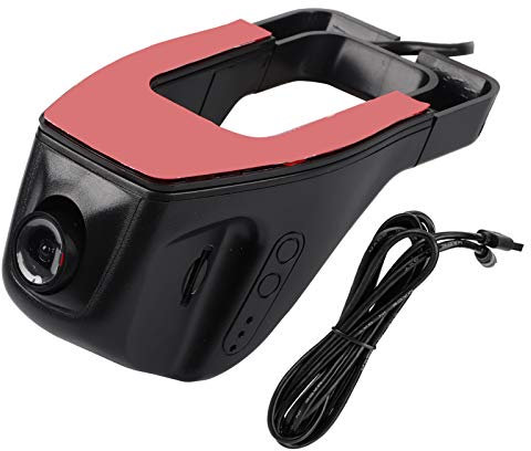 KIMISS Dash Cam, videocamera per auto USB Car DVR Videoregistratore HD 1080P Dash Camera G-Sensor per Android