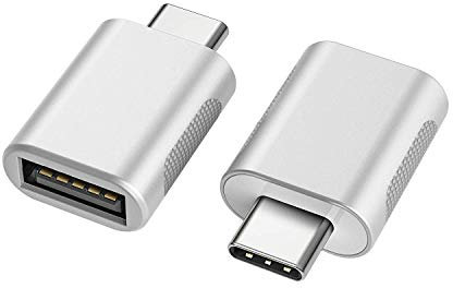 Nonda USB-C auf USB 3.0 Adapter (2 Stücke), Type-C auf USB Female Adapter für MacBook Pro 2021, Air 2020, iPad Pro 21, Thunderbolt 4/3 und Mehr Type-C Geräte