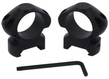 KONUS | STEEL 25,4 mm -MEDIUM Set di Anelli di Montaggio per Ottiche in Acciaio di Alta Qualità